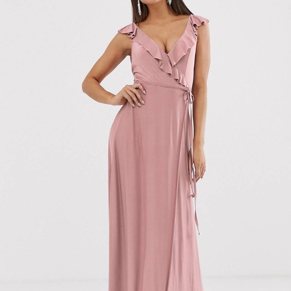 ASOS wrap maxi dress - Picture 4 of 4